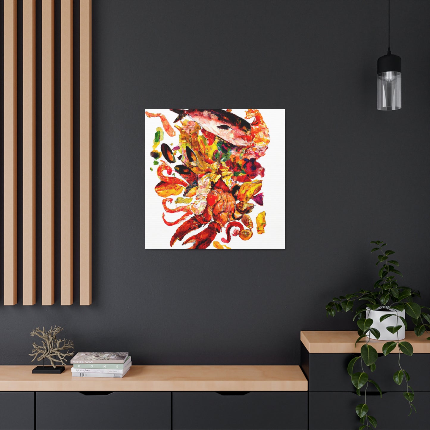 Seafood at Sunrise - Canvas