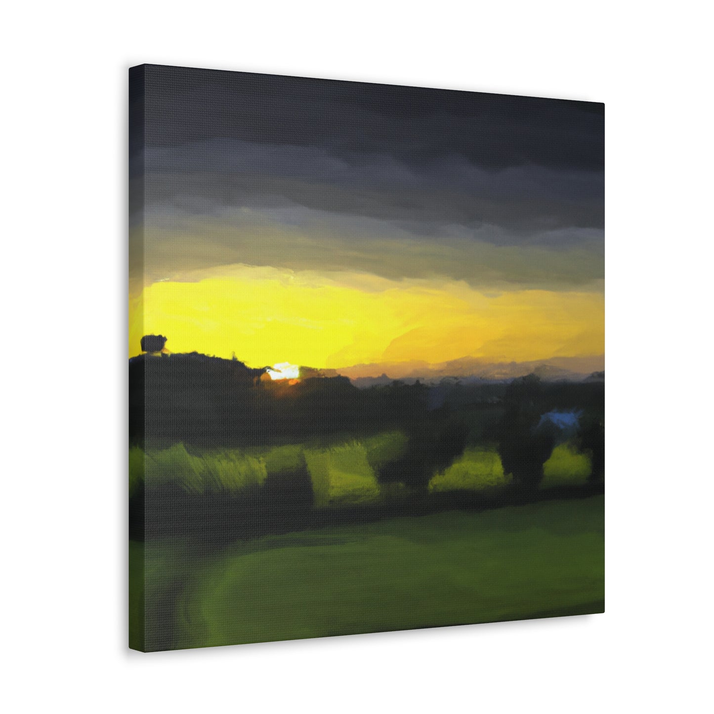 Countryside at Dawn - Canvas