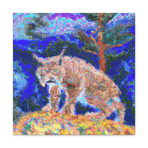 Bobcat at Sunrise - Canvas