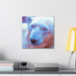 Polar Bear Impressionism - Canvas