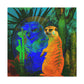 "Meerkat Surreal Dream" - Canvas