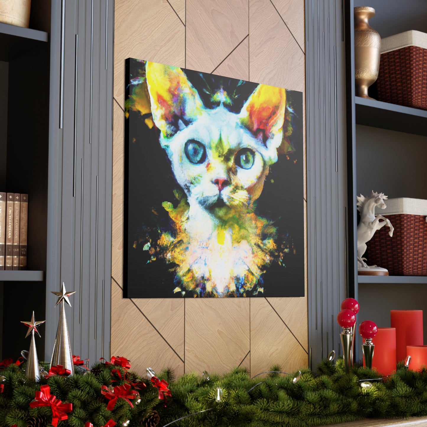 "Devon Rex Street Mural" - Canvas