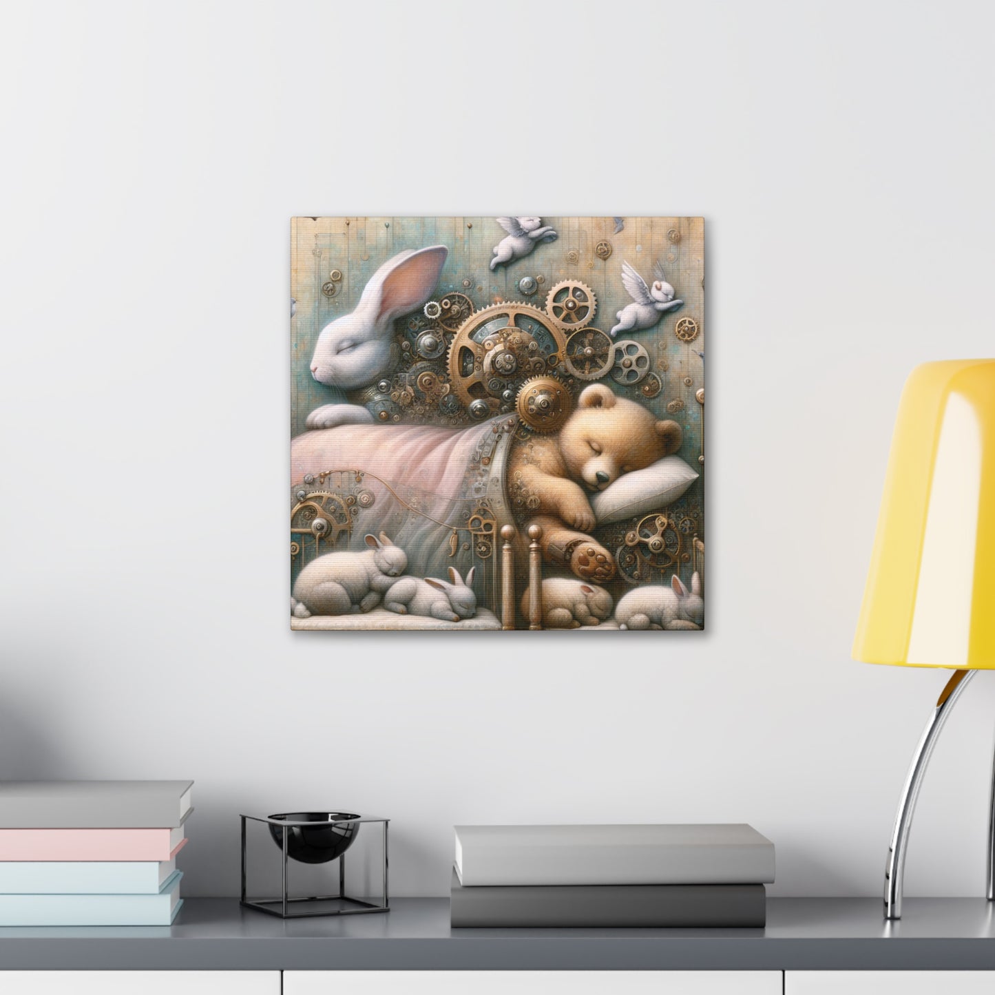 "Slumbering Creatures' Contrivance" - Canvas