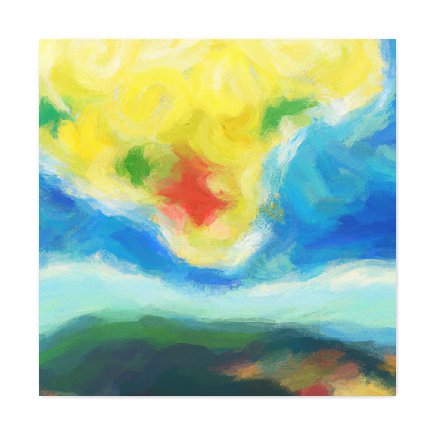 Island Onset Sunrise - Canvas