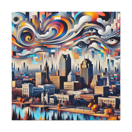 "Surreal Sacramento Splendor" - Canvas