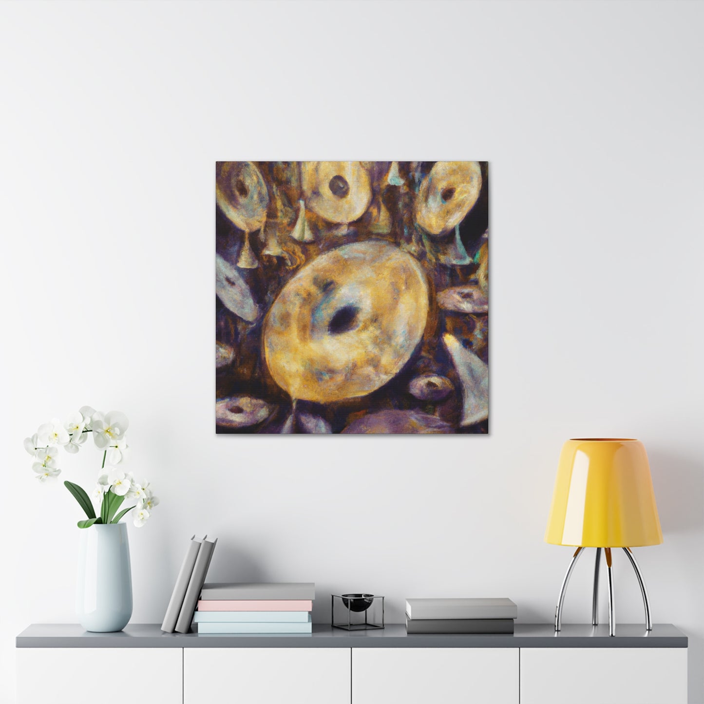 "Cymbals in Harmony" - Canvas