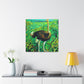 "Ostrich in Splendor" - Canvas