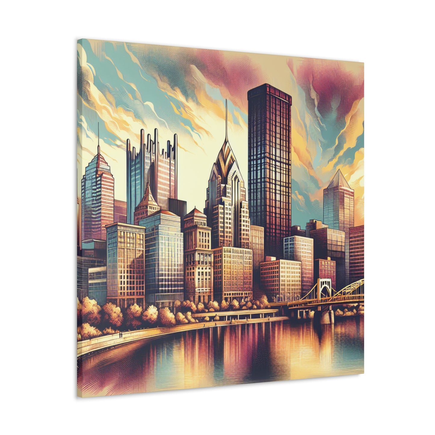 "Steel City Splendor" - Canvas