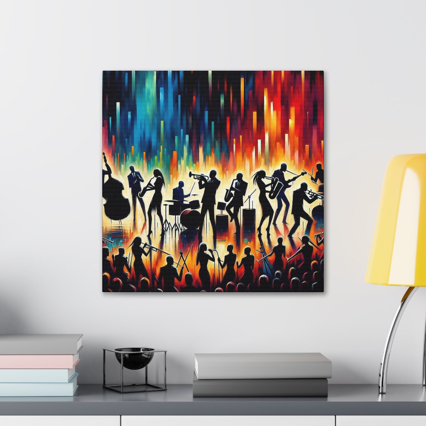 "Harmonious Rhapsody Unveiled" - Canvas