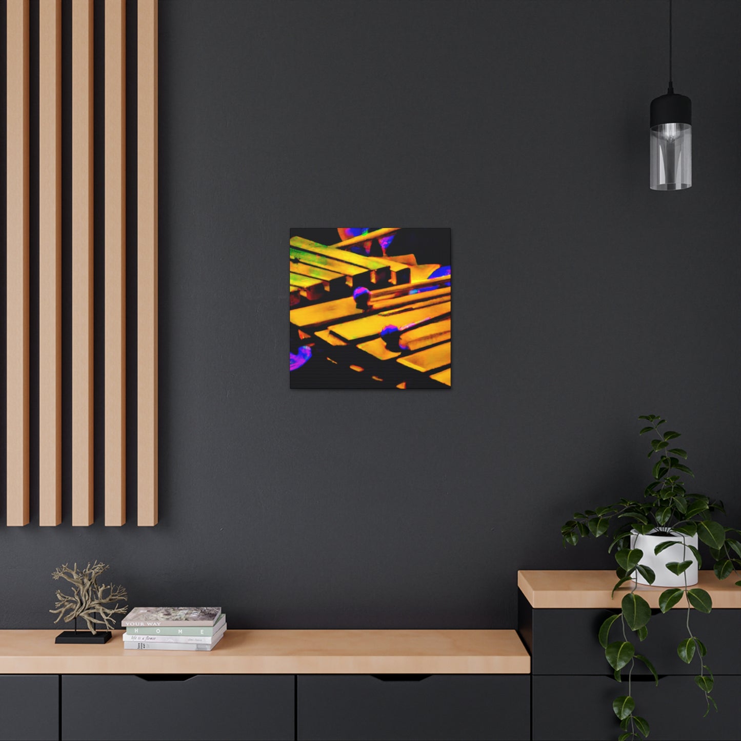 Xylophone in Colorful Harmony - Canvas