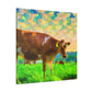 Jersey Cow Majesty Quality - Canvas