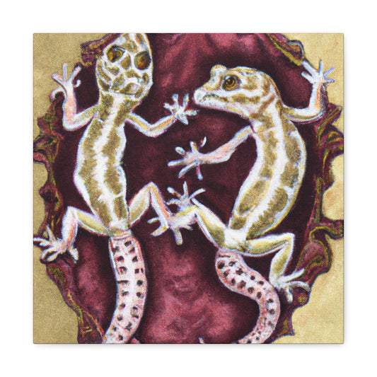 Leopard Gecko Splendor - Canvas