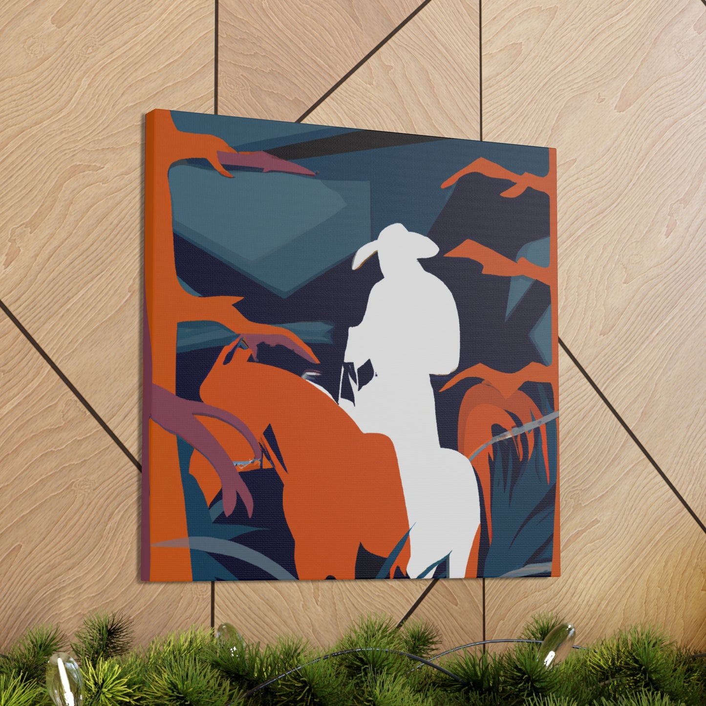 Ponderosa in Deco Style - Canvas