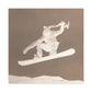 "Snow Boarding Rococo Style" - Canvas