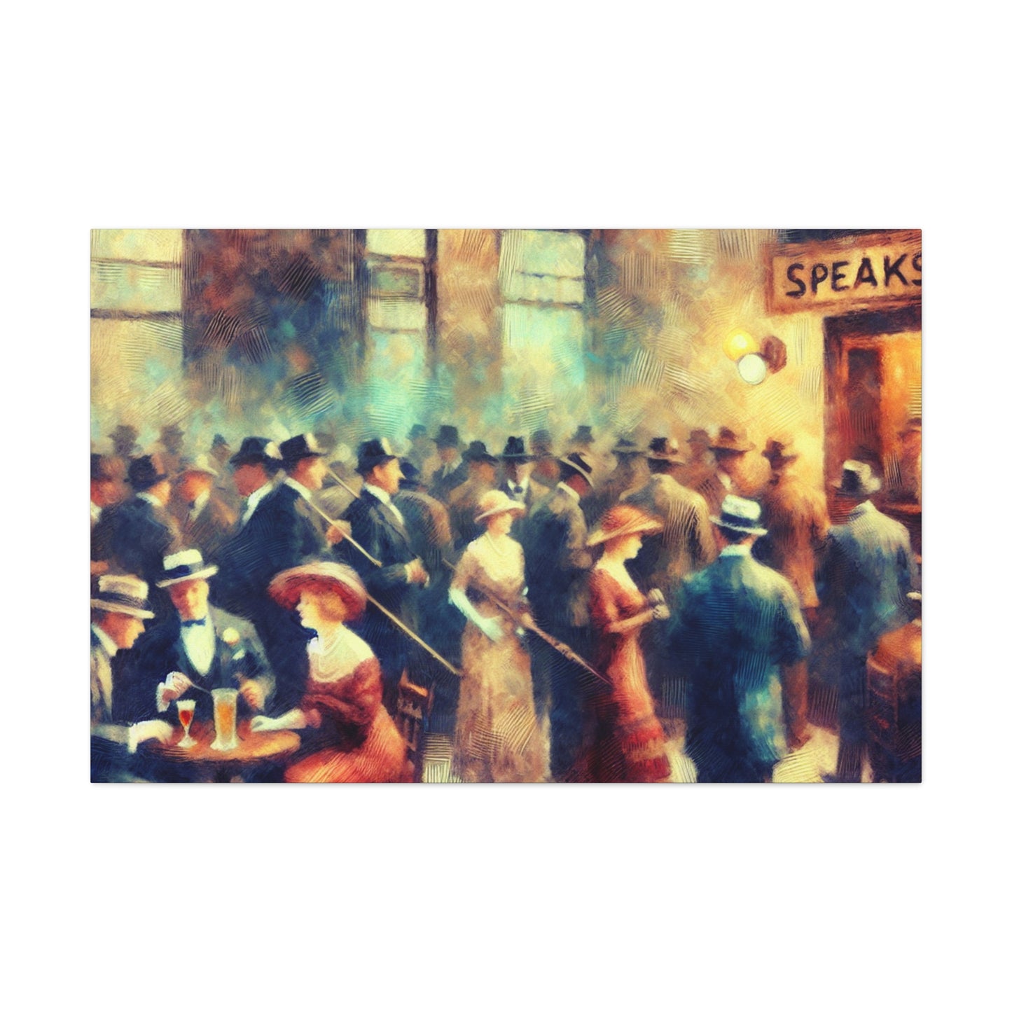 Whiskey-time Revelry Bliss - Canvas