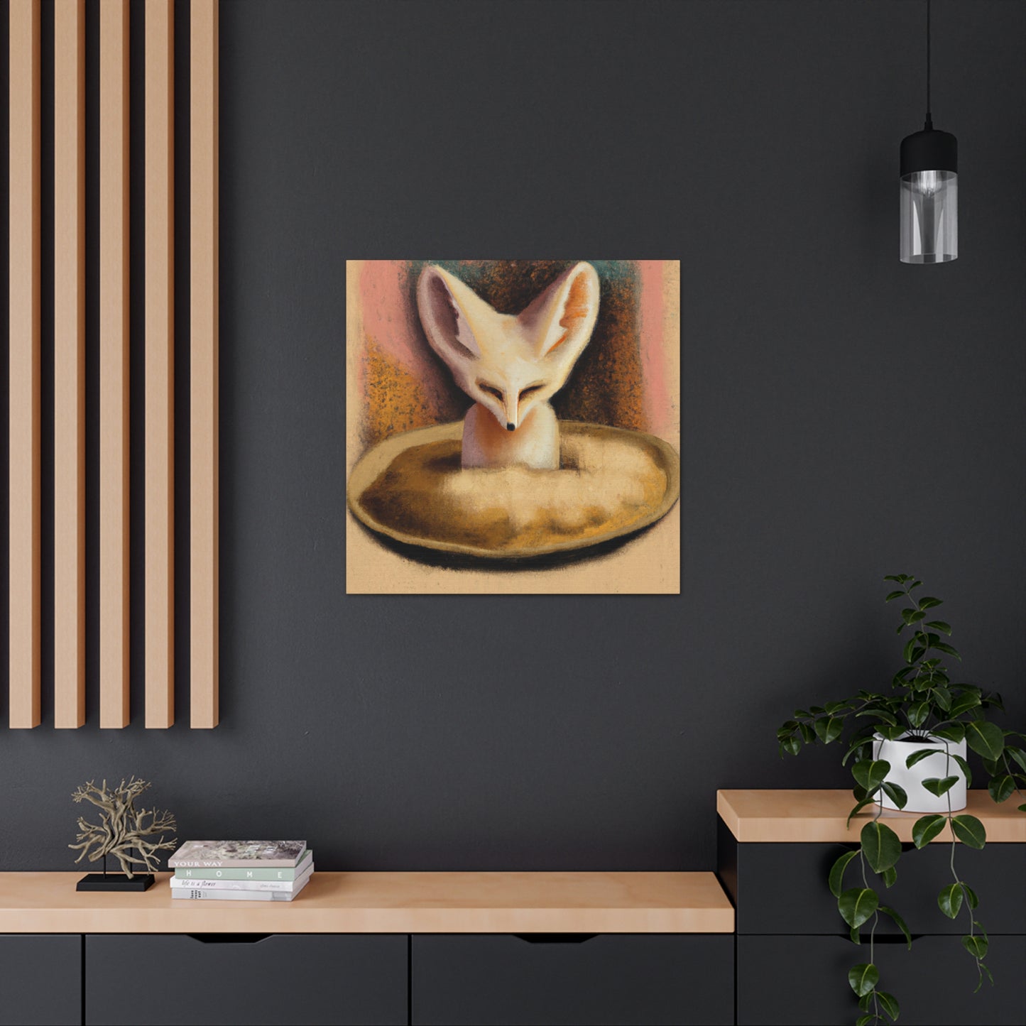 Fennec Fox Dreamscape - Canvas