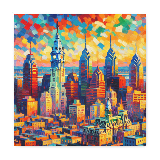 "Vibrant Philadelphia Landscapes" - Canvas