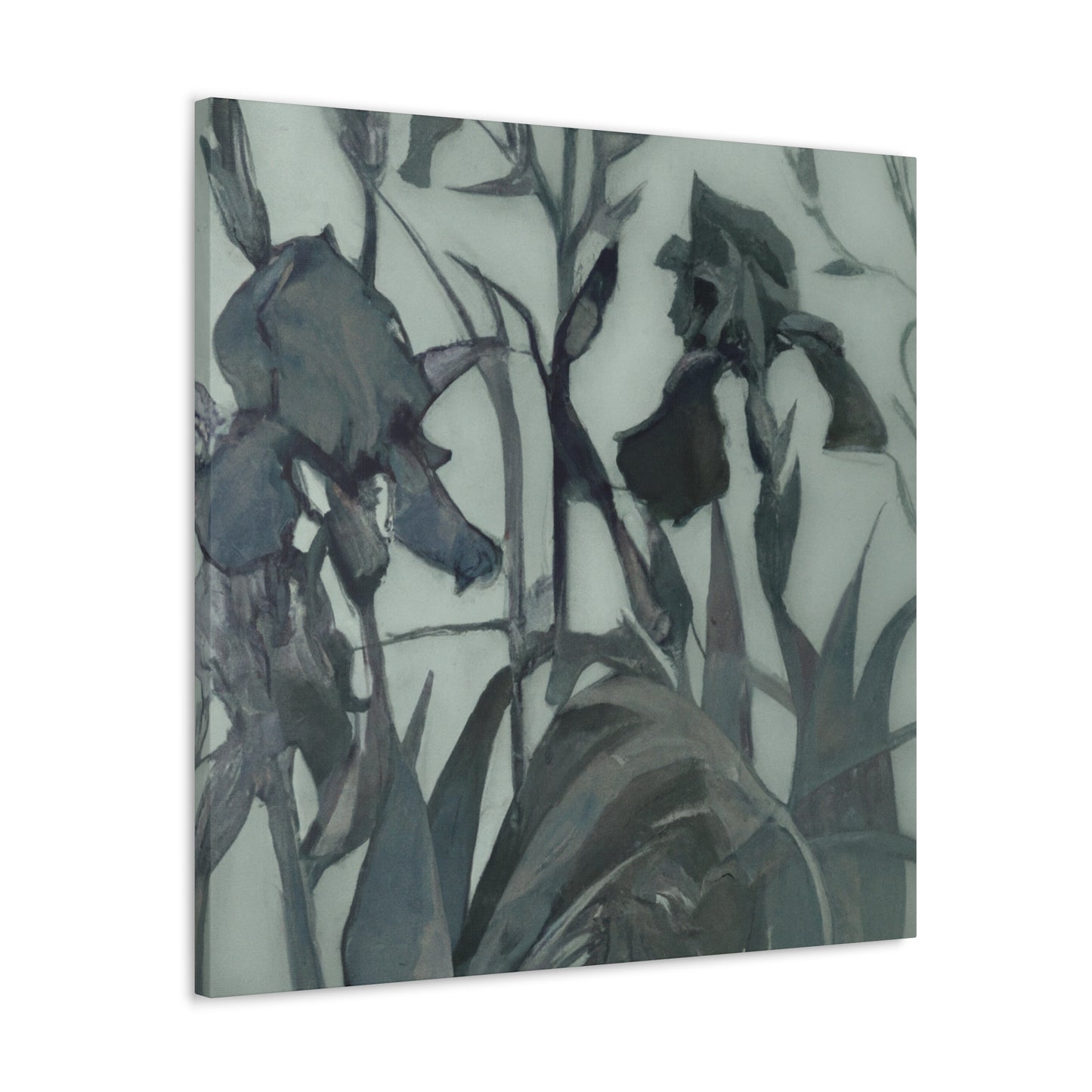 Iris in Abstraction - Canvas