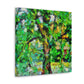 Oak Tree in Abstraction - Canvas