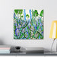 Wildflower Whimsy Abstraction - Canvas