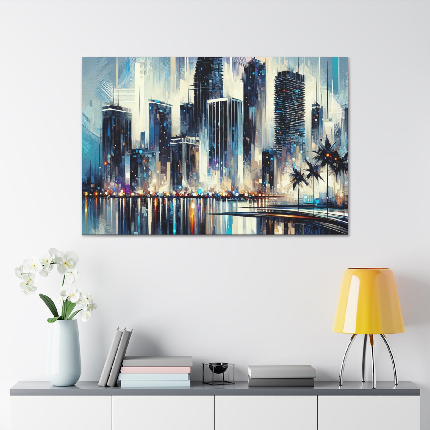 Vibrant Miami Skies - Canvas