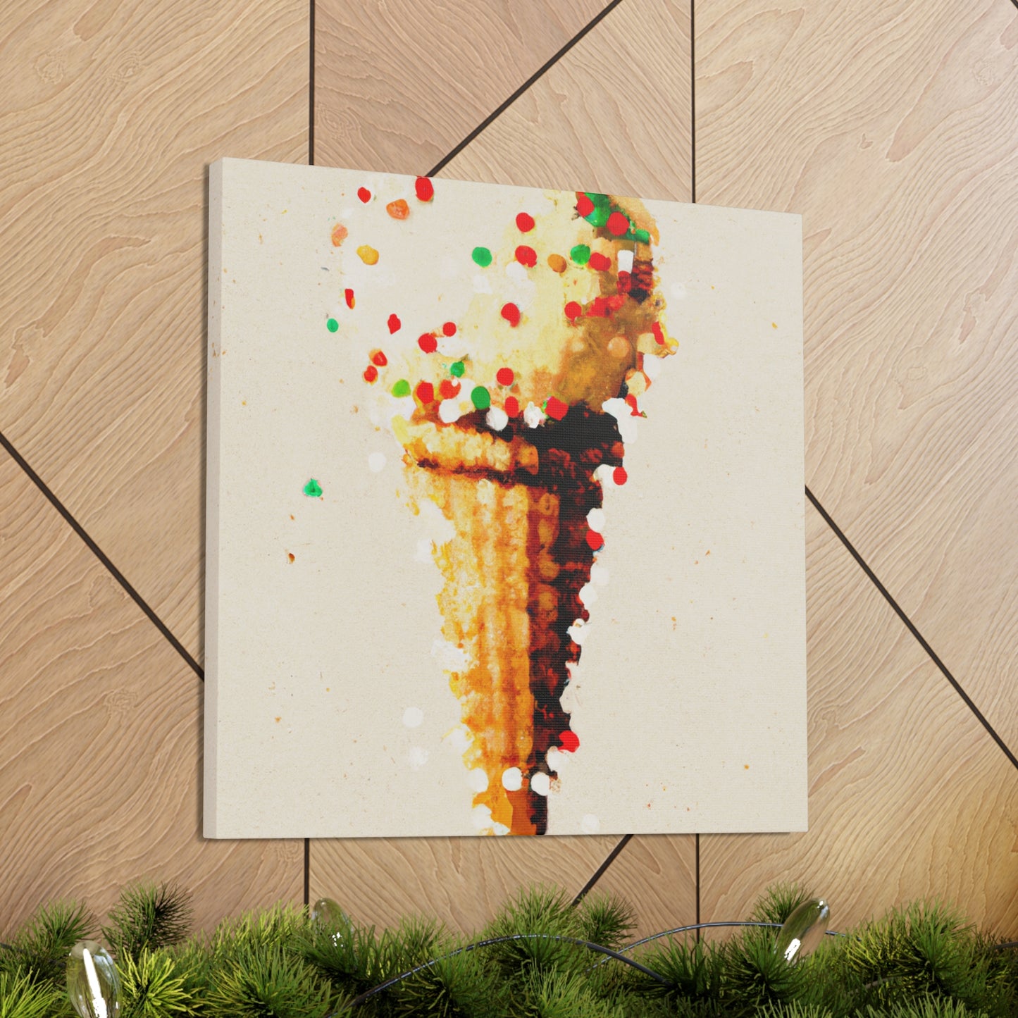 "Ice Cream Dream Vision" - Canvas