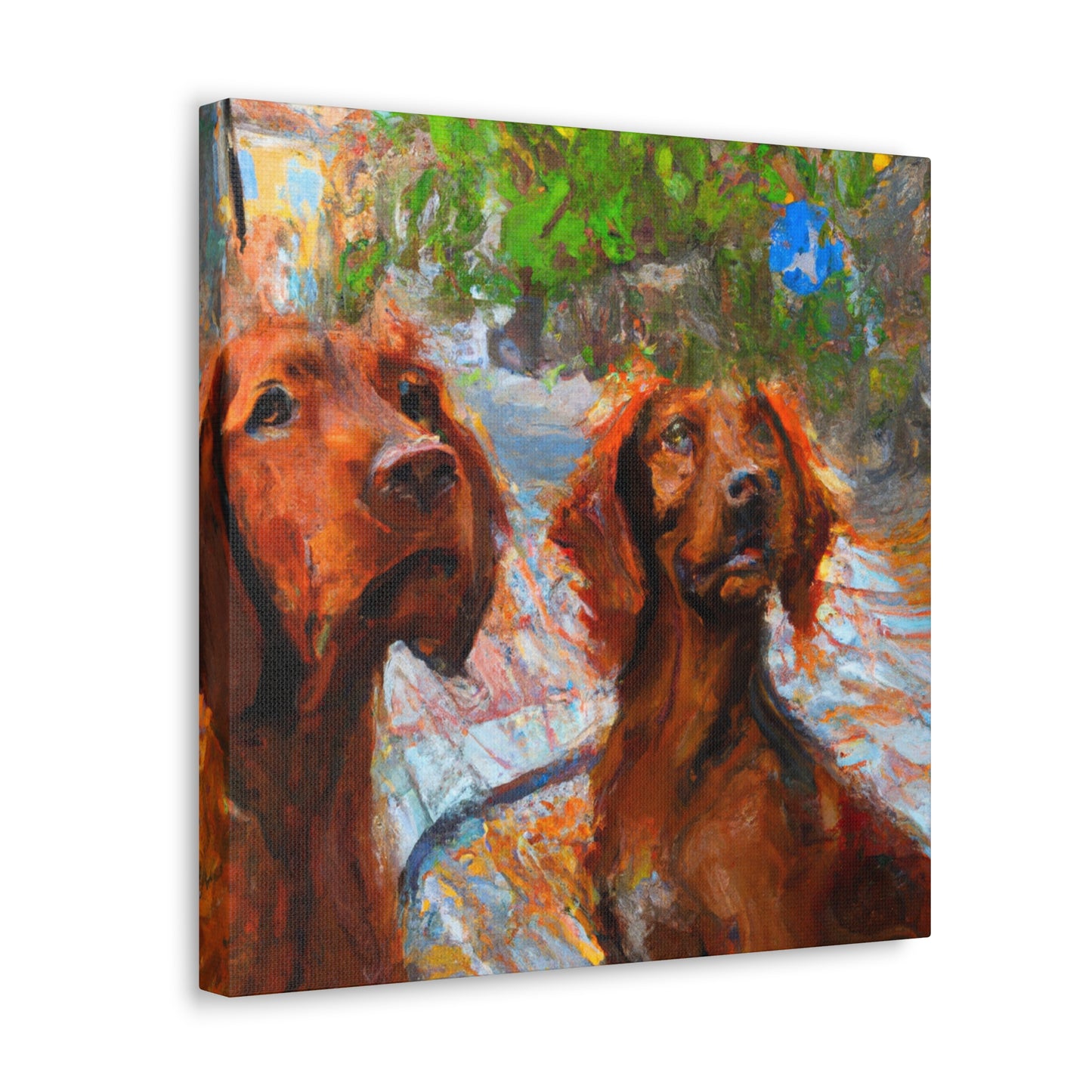 Irish Setter Portrait - Canvas