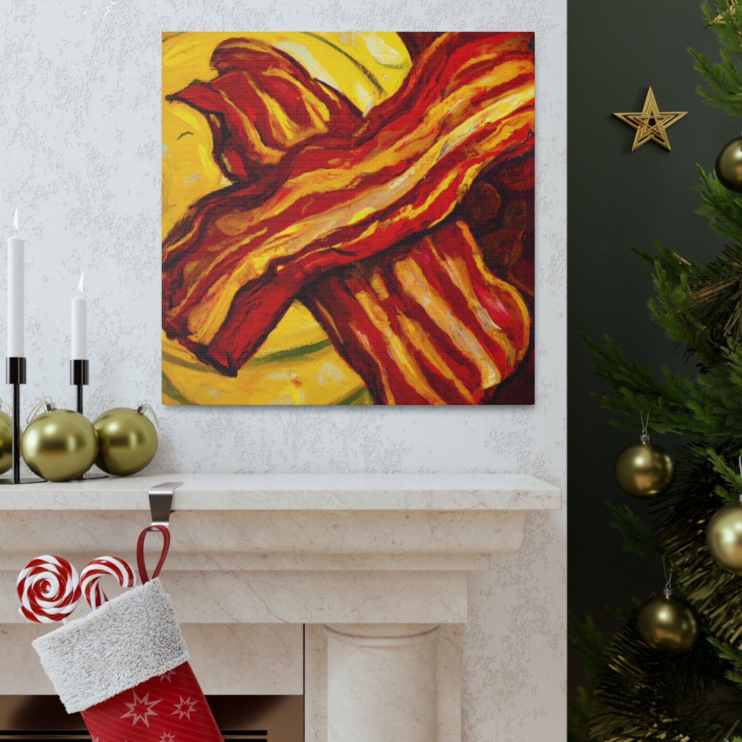 Bacon After Banquet - Canvas