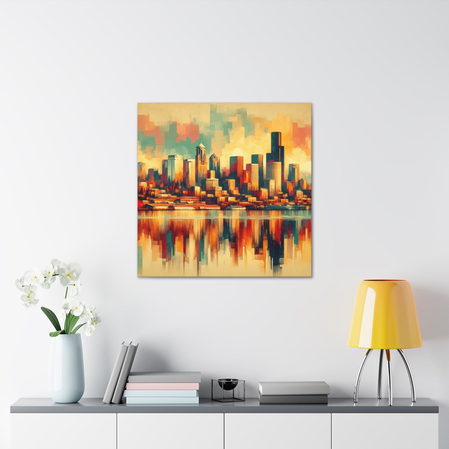 Emerald City Euphoria. - Canvas