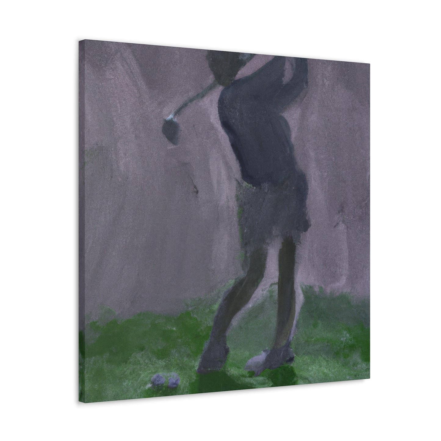 Golfers in Impressionism - Canvas