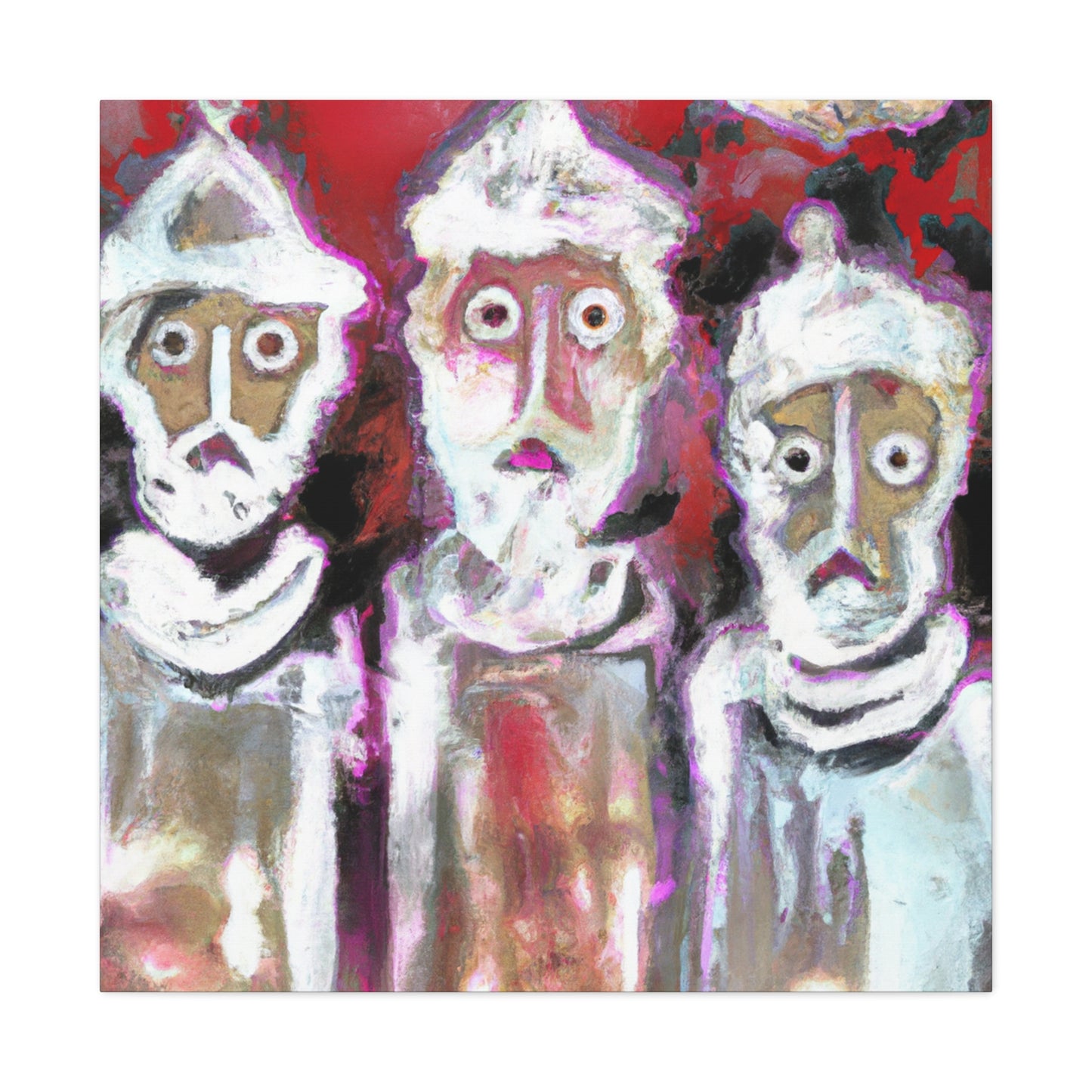 "The Three Magi Visit" - Canvas