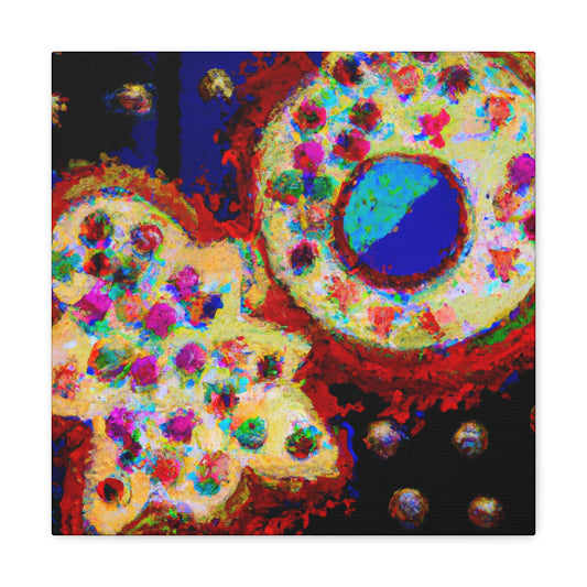 Cookies in Pointillism - Canvas