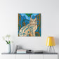 Bobcat in Bloomlys - Canvas