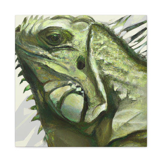 "Iguana of Greatness" - Canvas