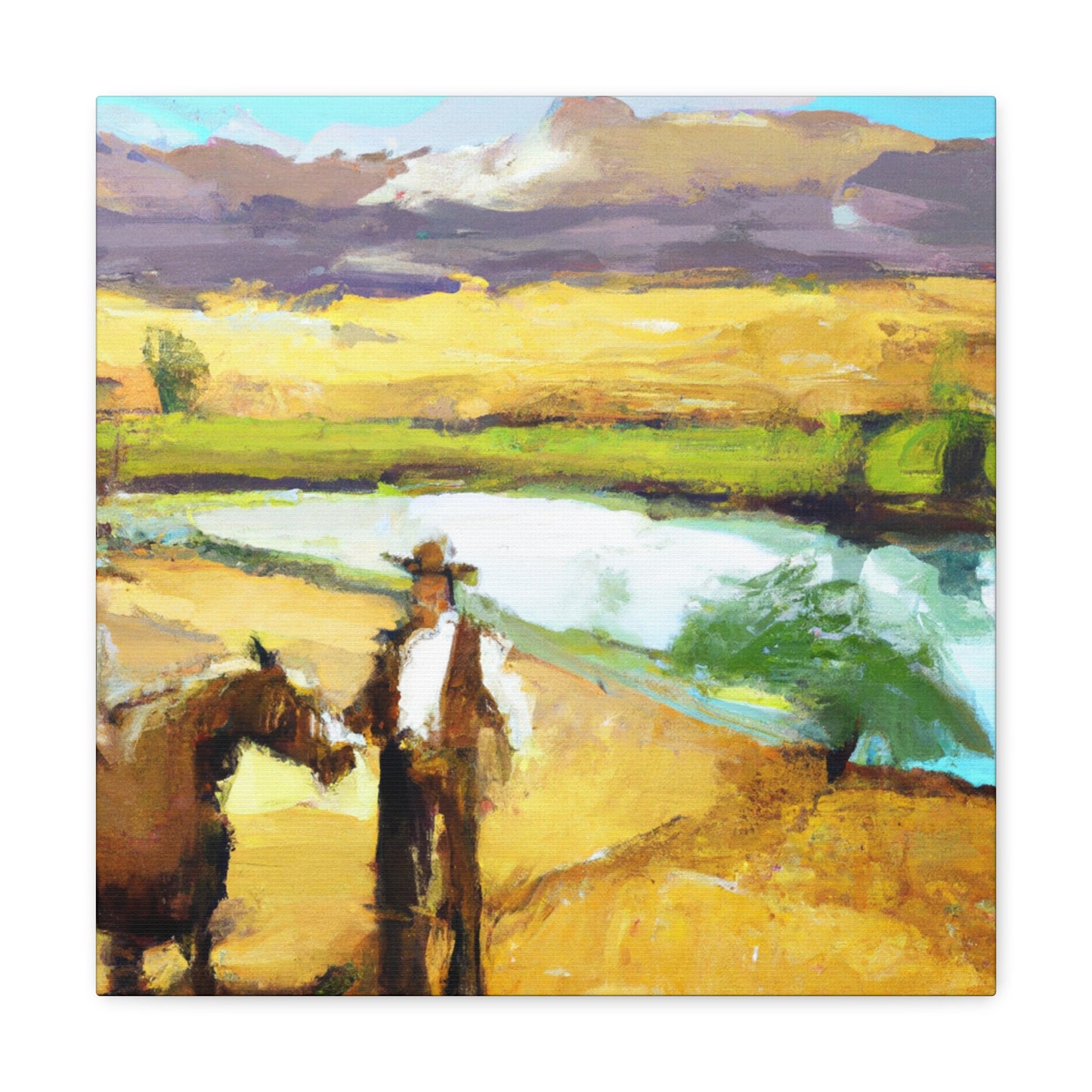 "Awe-Inspiring Western Vistas" - Canvas