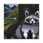 "Raccoon in Surrealism" - Canvas