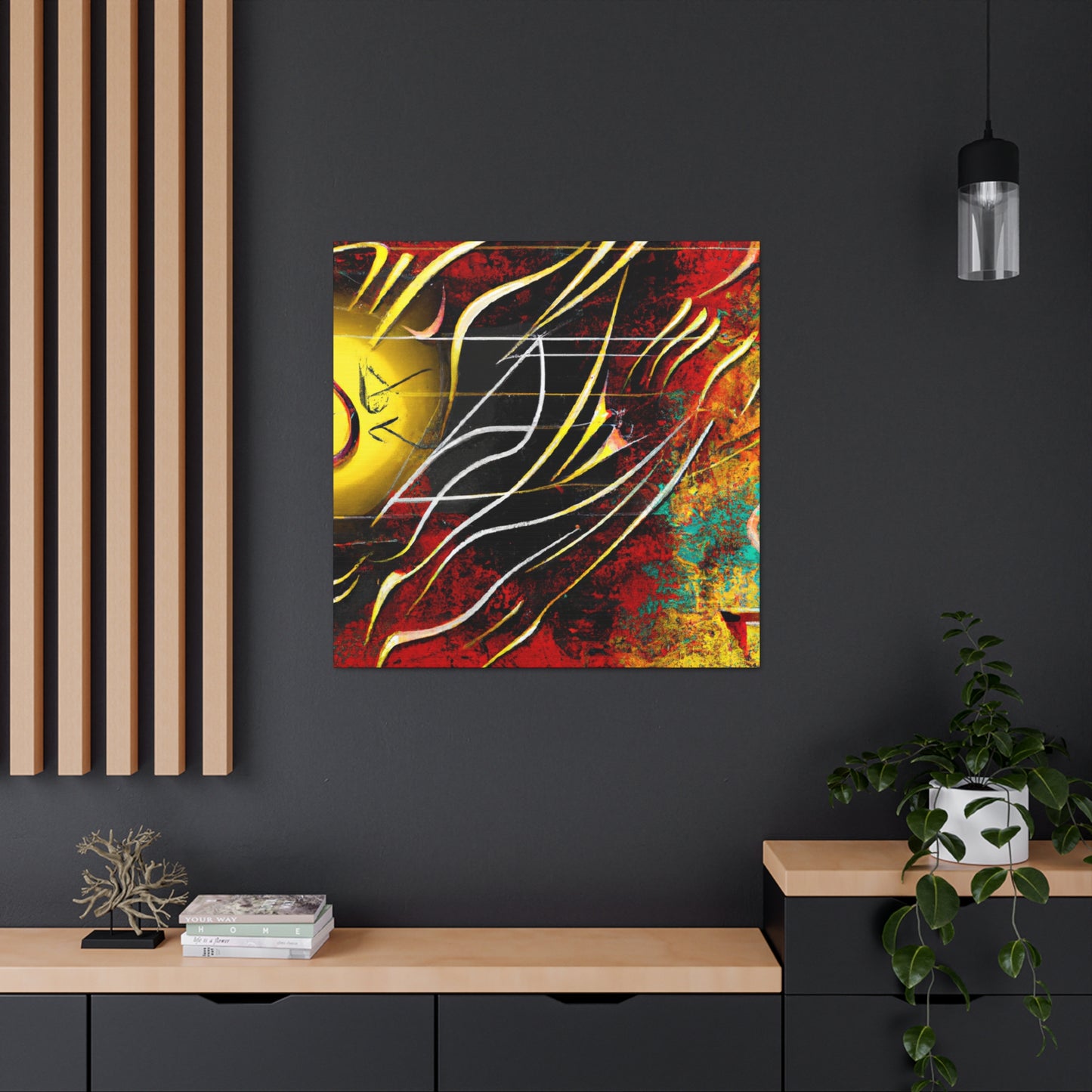 "Cyber Art Illumination" - Canvas