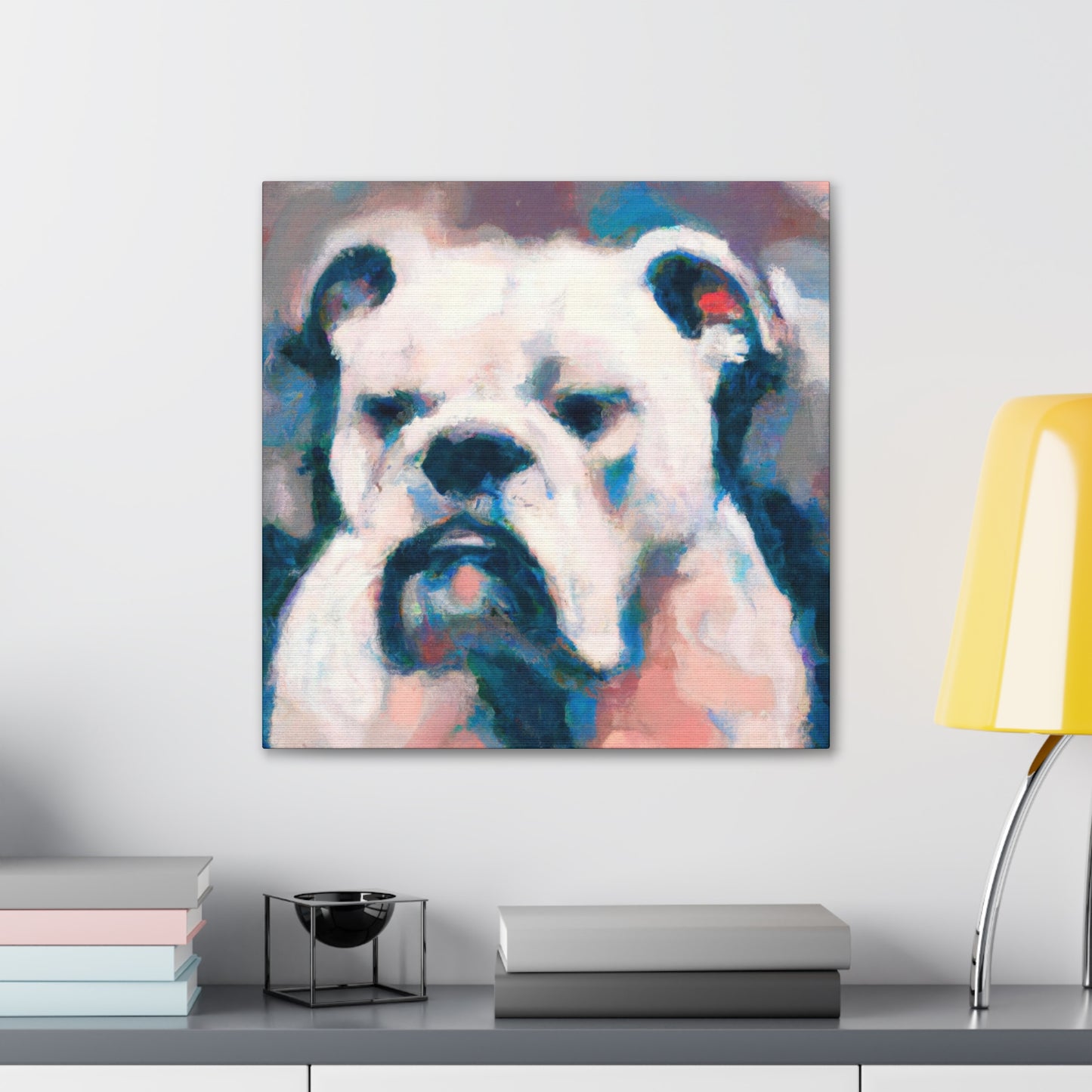 American Bulldog Impression - Canvas