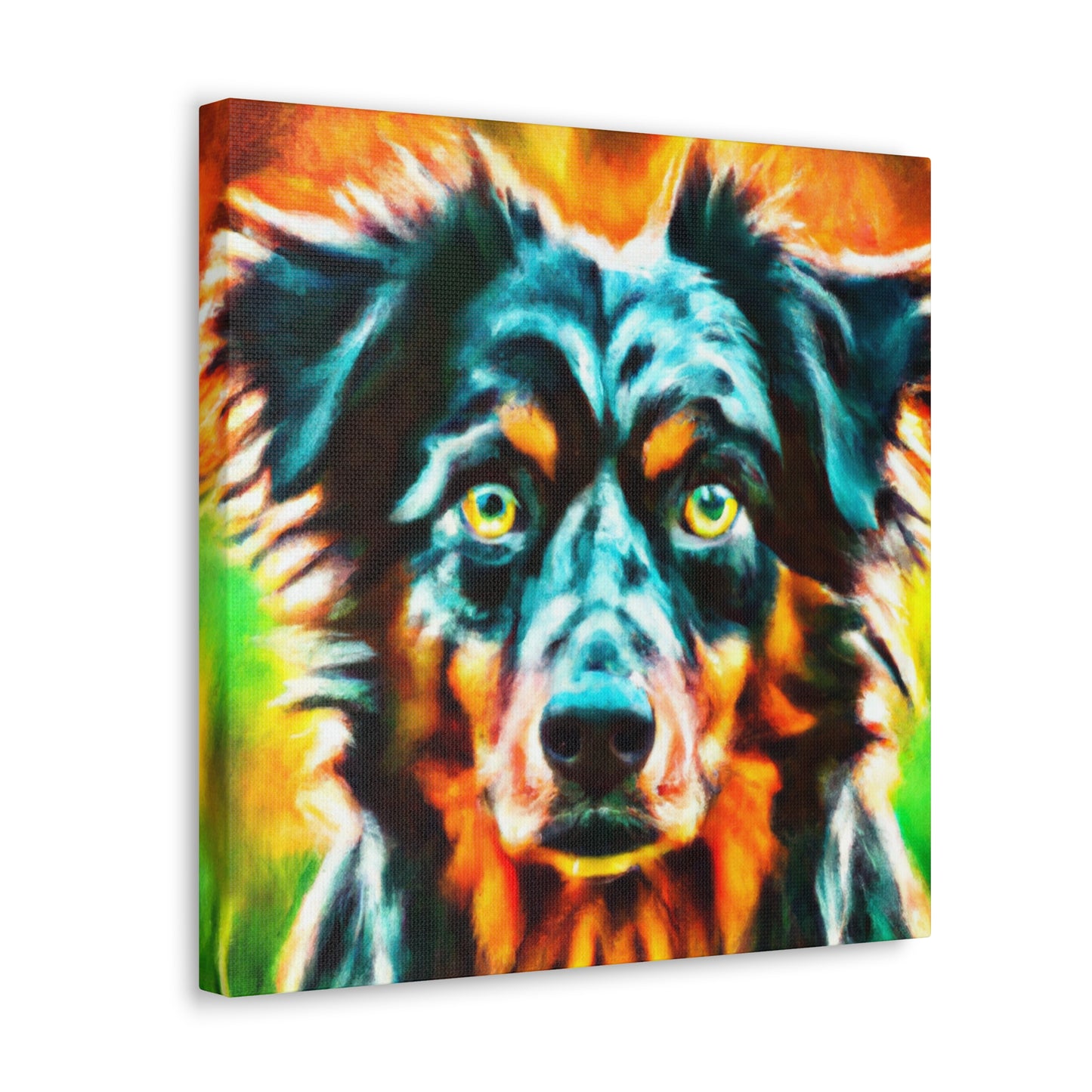 Glamorous Aussie Shepherd - Canvas