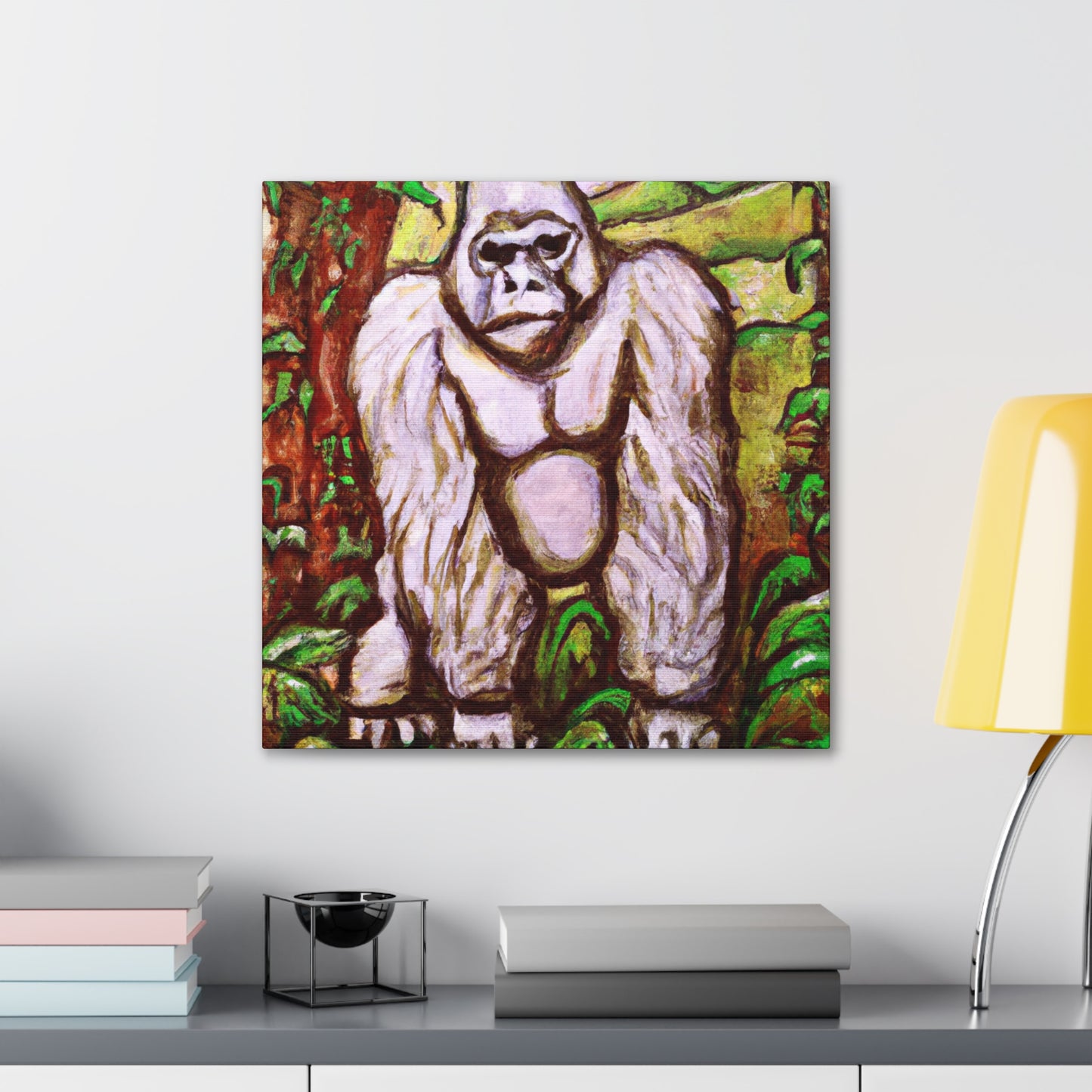 Gorilla Grandeur Portrait - Canvas