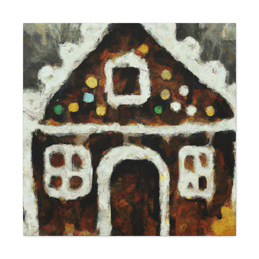 Gingerbread Dream Home - Canvas