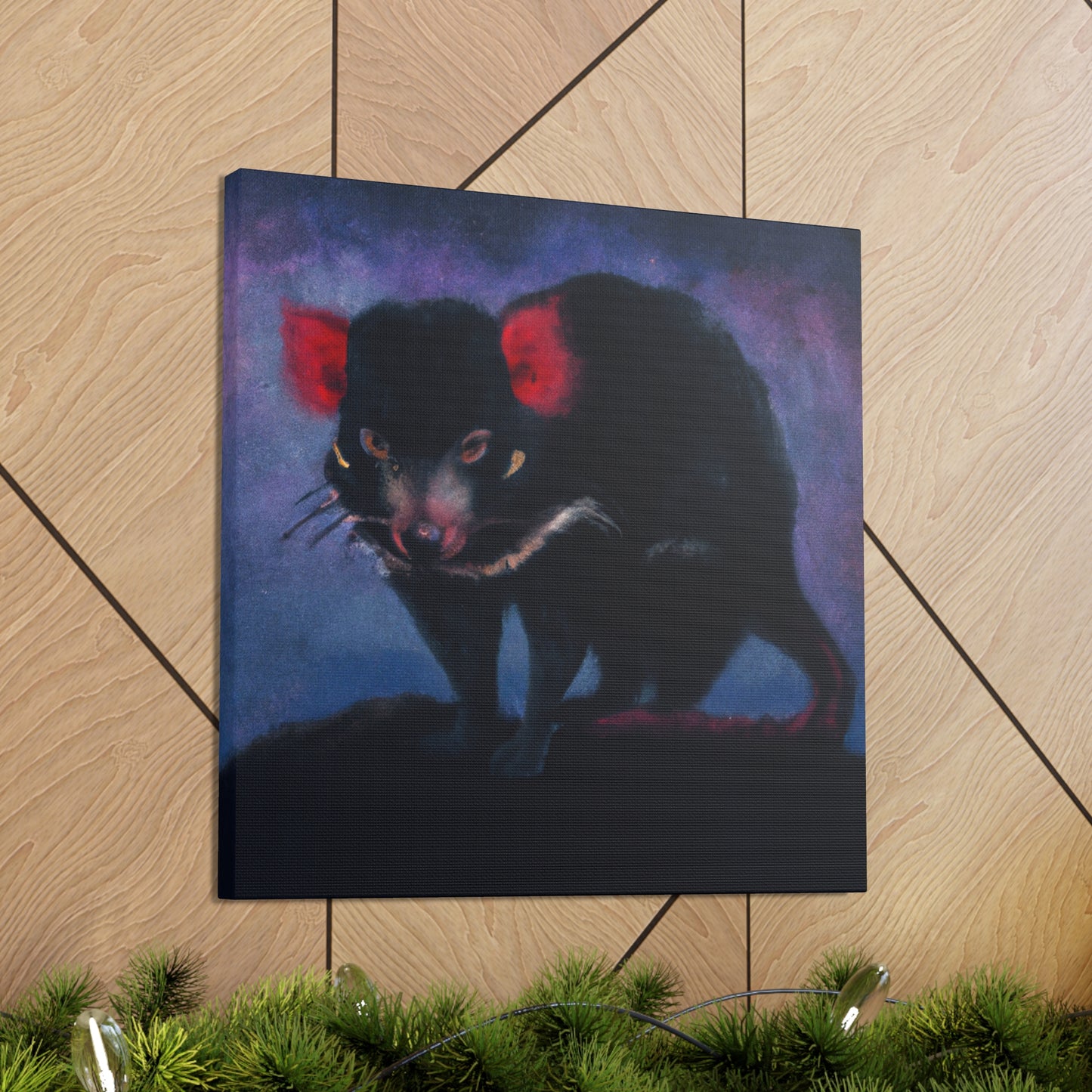 "Tasmanian Devil Surrealism" - Canvas