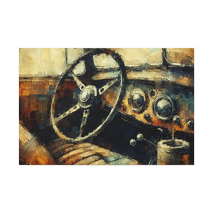 "Wheel Symphony" - Canvas