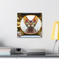 "Surrealistic Devon Rex" - Canvas