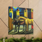 Horse Riderless Gallop - Canvas