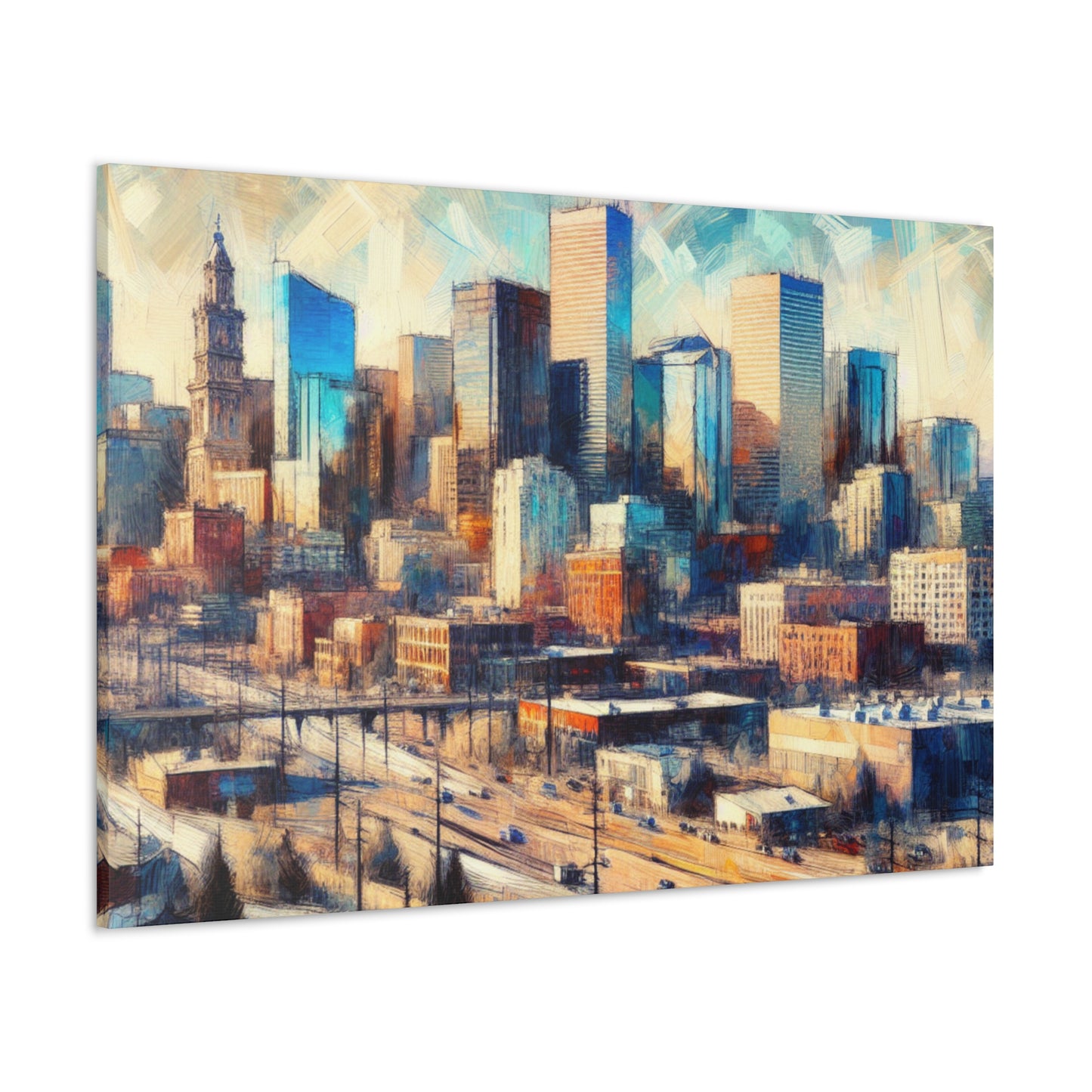 "Emerging Denver Dreamscape" - Canvas