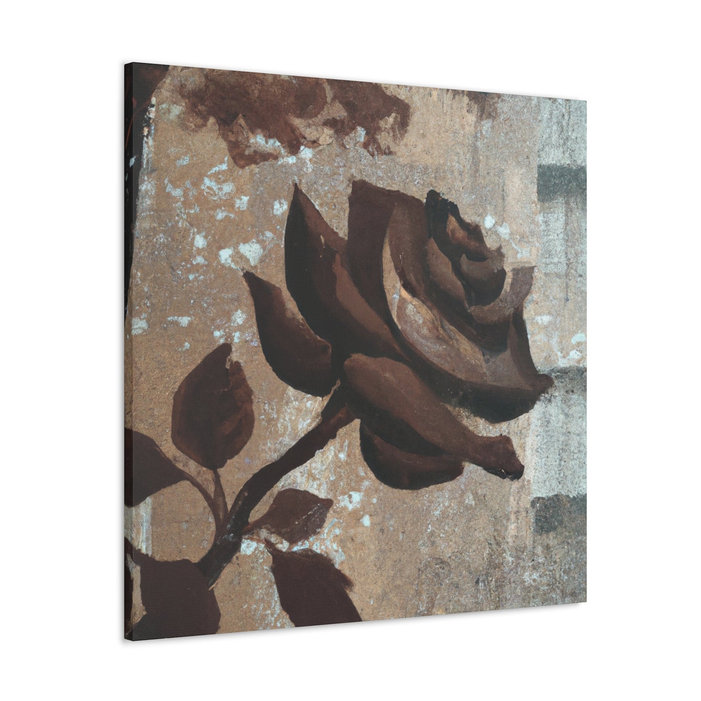 Rose in Bloom Peaceful - Canvas