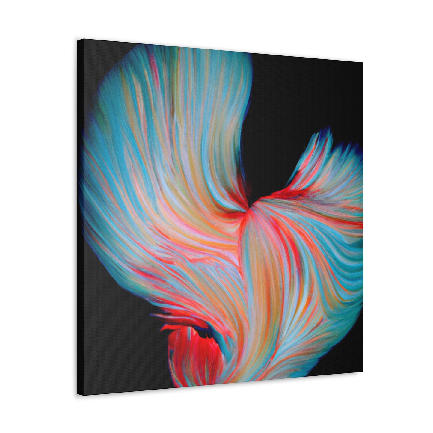 "Betta: Abstract Love" - Canvas