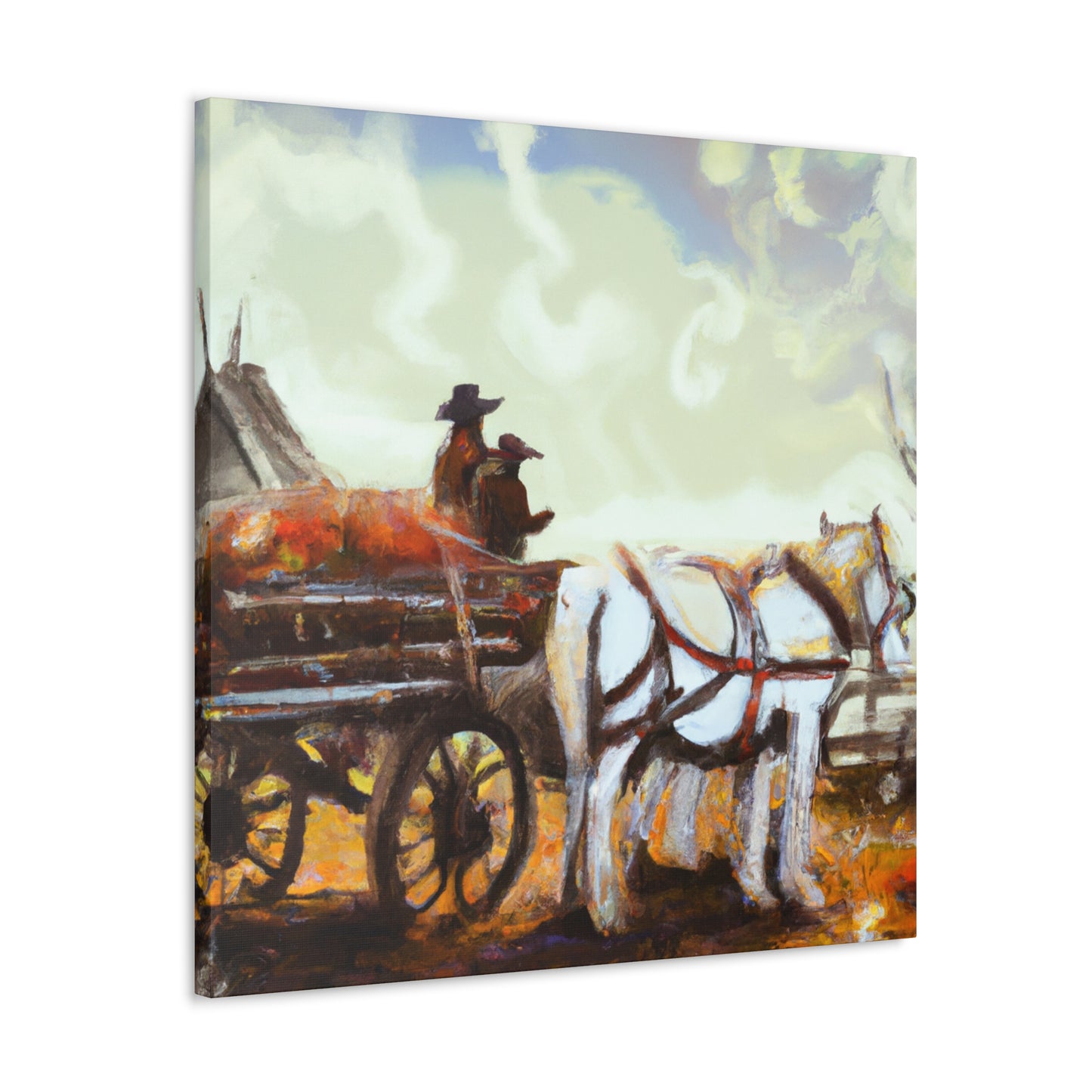 Carrying the Wagon - Canvas