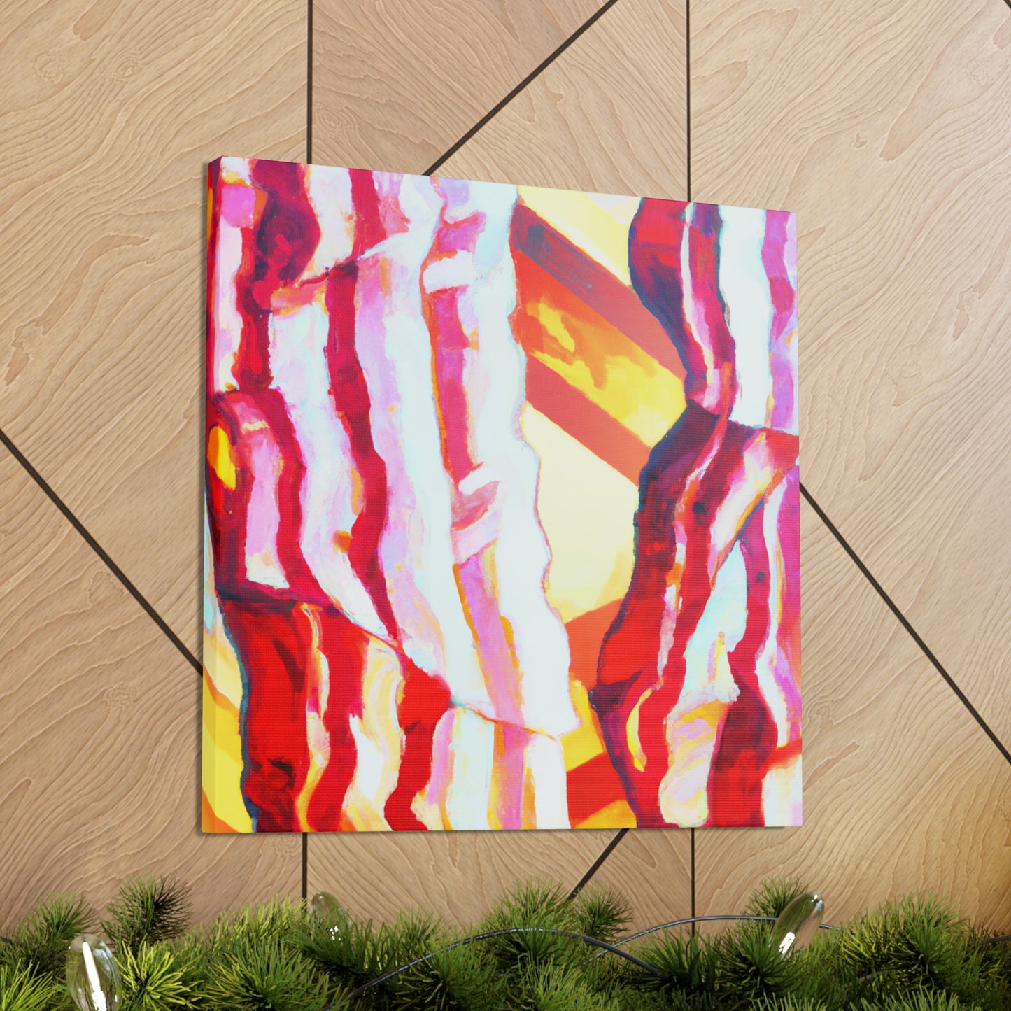 "Bacon of the Hearth" - Canvas